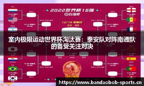 室内极限运动世界杯淘汰赛：泰安队对阵南通队的备受关注对决